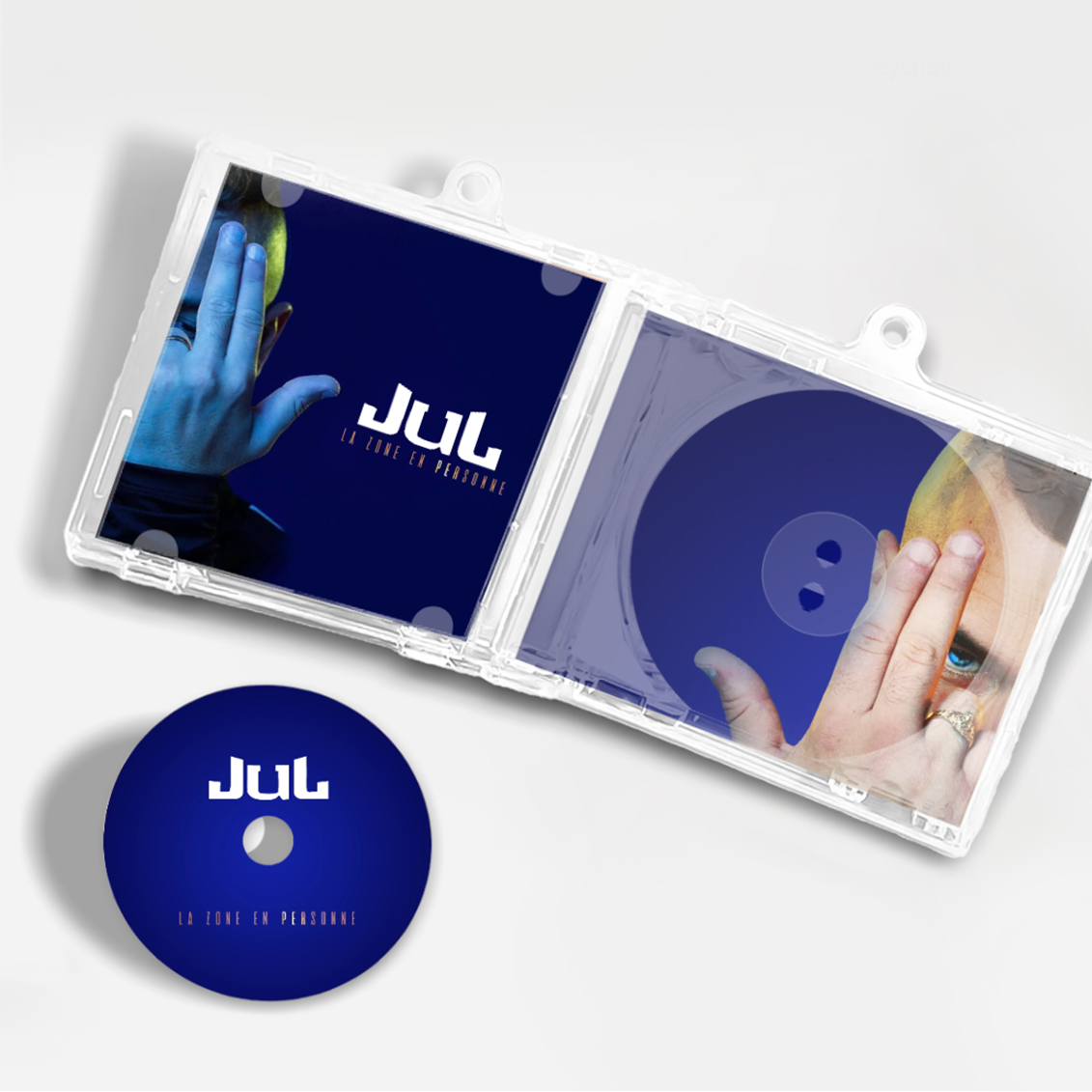 Porté clé CD Jul - La Zone en personne
