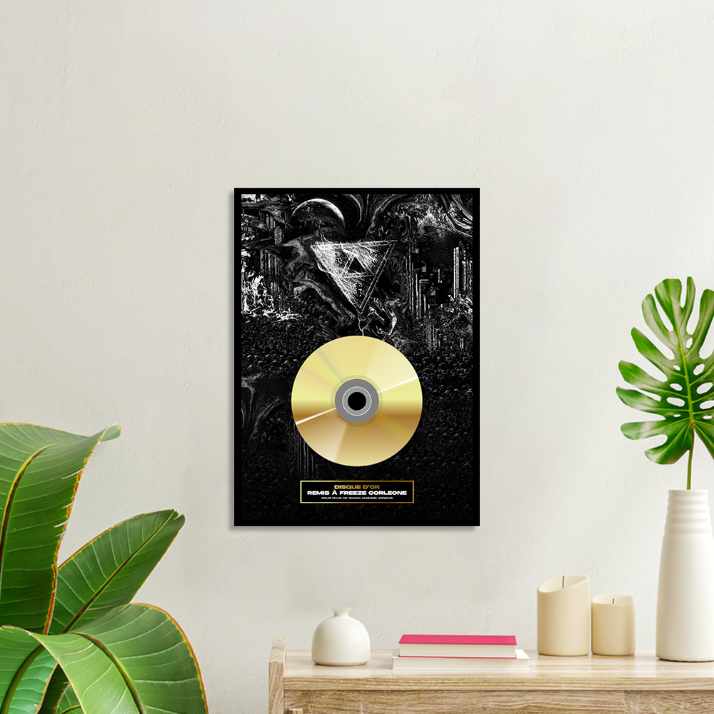 Disque d'or Freeze Corleone - ADC t certif