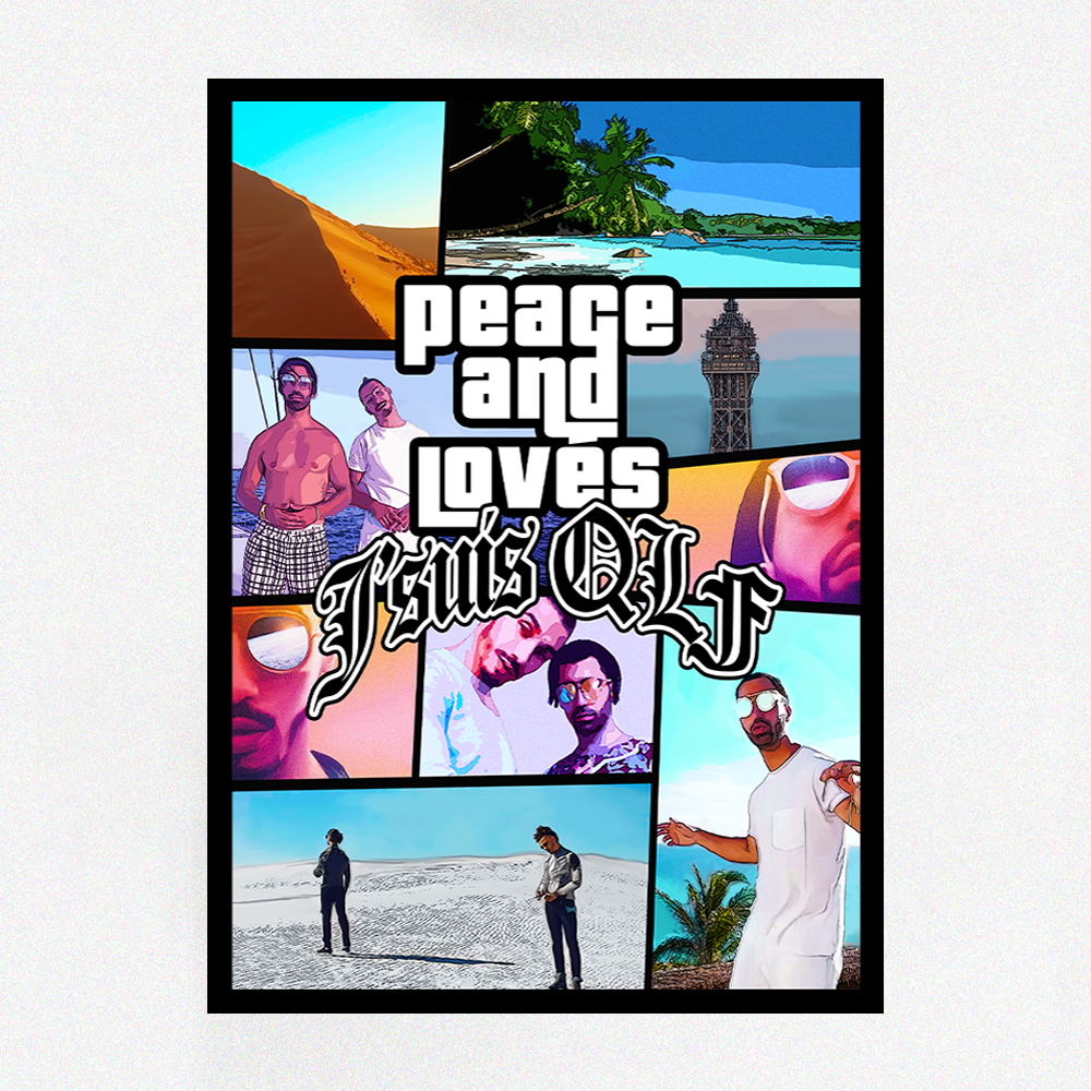 Poster - PNL Peace And Loves GTA