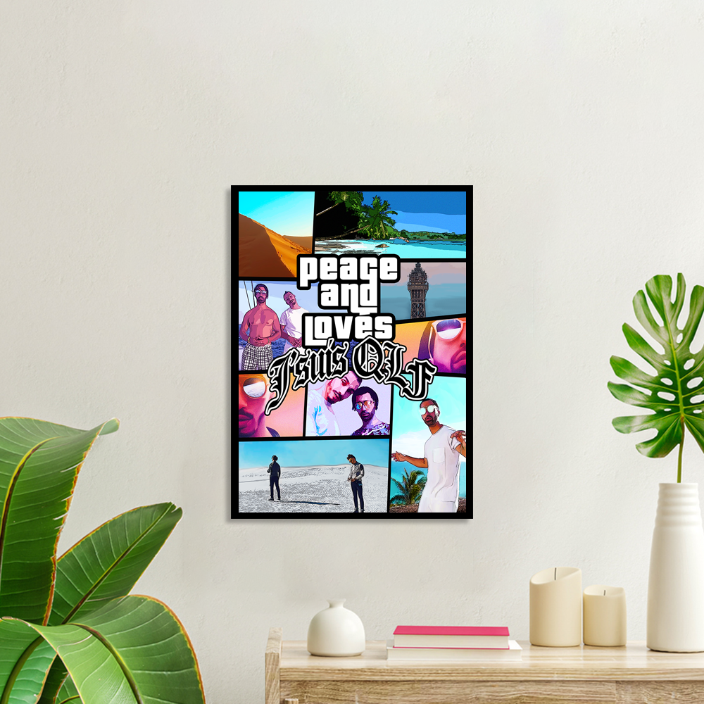 Poster - PNL Peace And Loves GTA