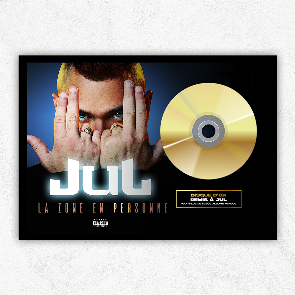 Disque d'or Jul - Album Gratuit Vol 3 – T Certif