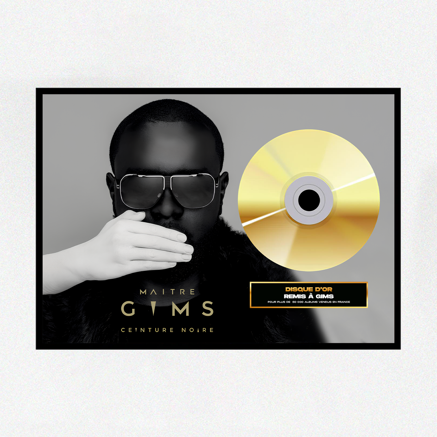 Maitre gims ceinture noir album best sale