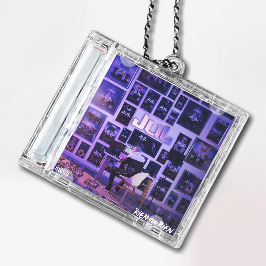 Porte clé CD Jul - Rien 100 Rien