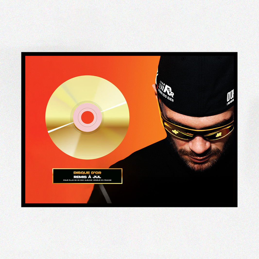 Jul Disque Tous les disques d'or de Jul (My World, Coeur Blanc...) – T Certif