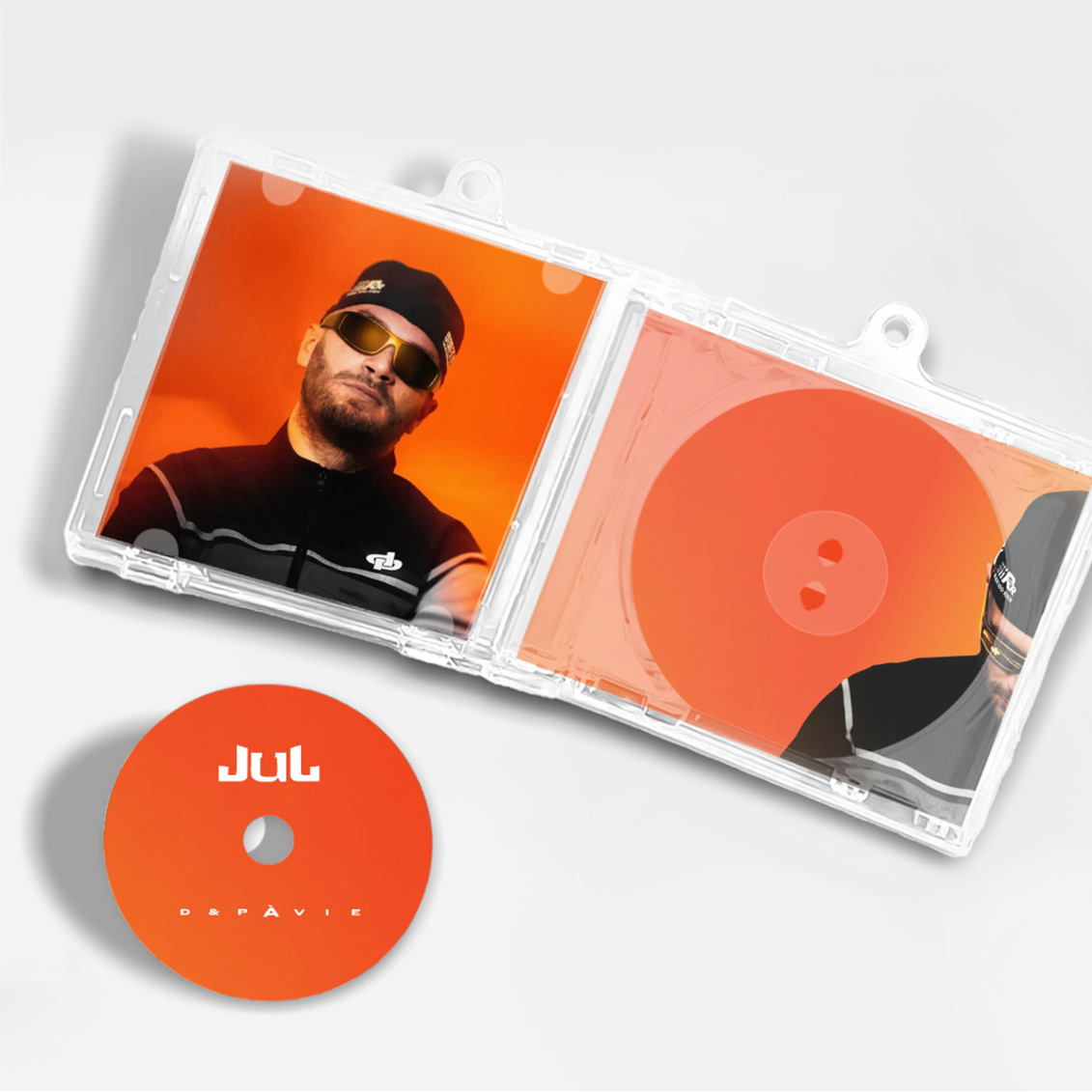 Porte clé CD Jul - DP à vie