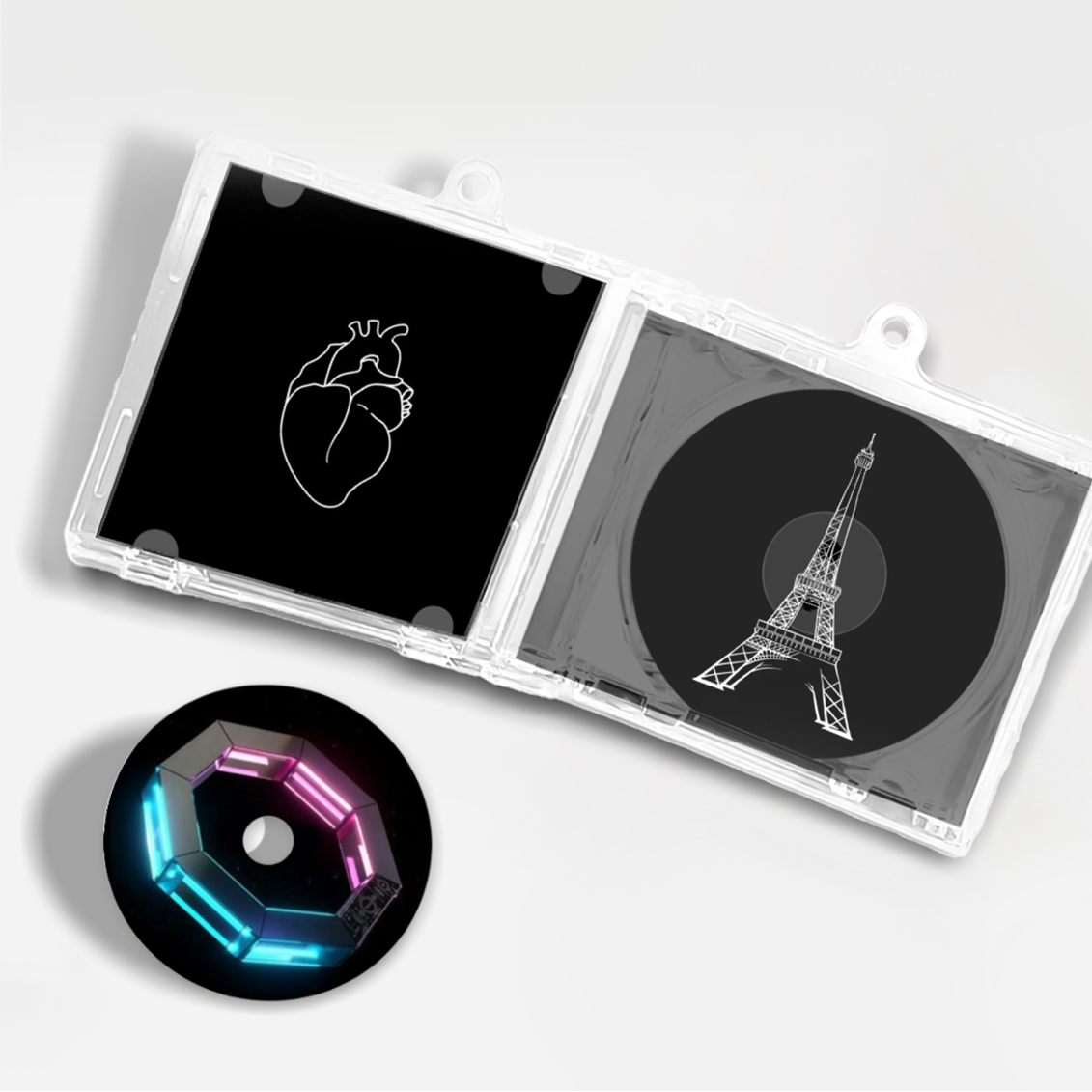 Porte clé CD PNL - Deux frères