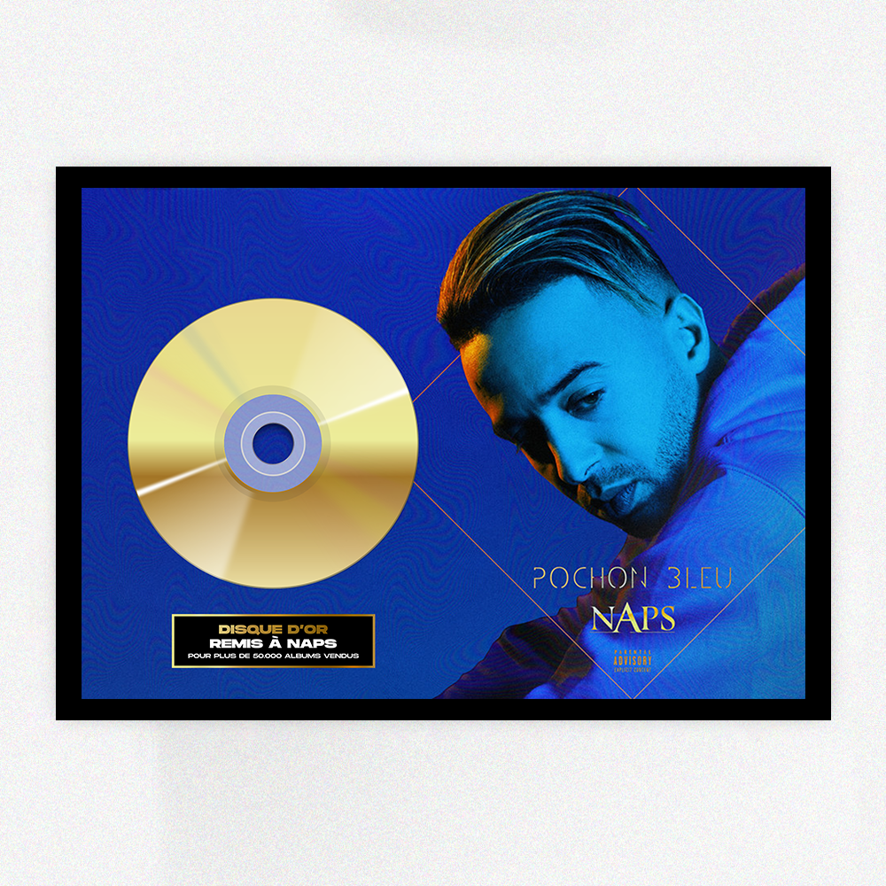 Disque D'or Naps - Pochon Bleu – T Certif