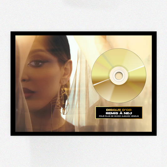 Nej Merch Tous les disque d'or de Nej – T Certif