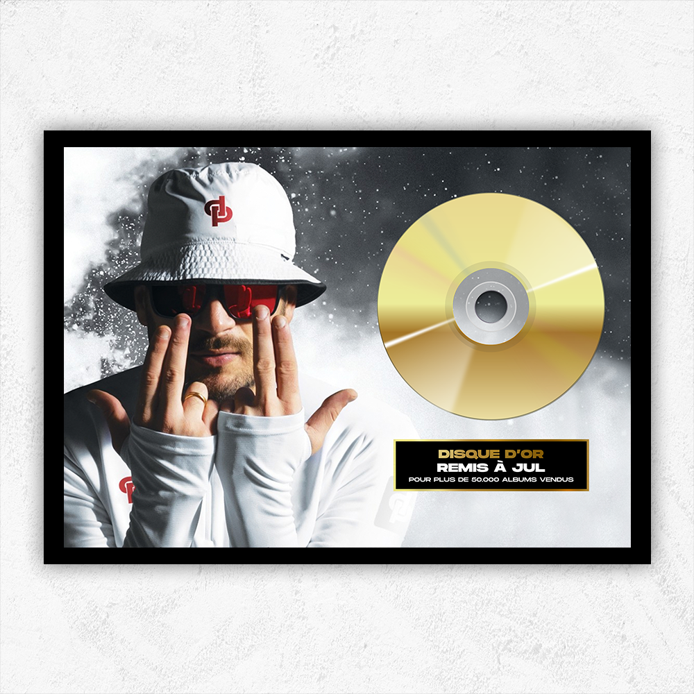 Jul Disque Tous les disques d'or de Jul (My World, Coeur Blanc...) – T Certif