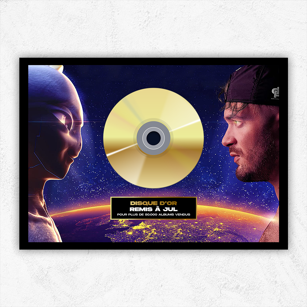 Jul Disque Tous les disques d'or de Jul (My World, Coeur Blanc...) – T Certif