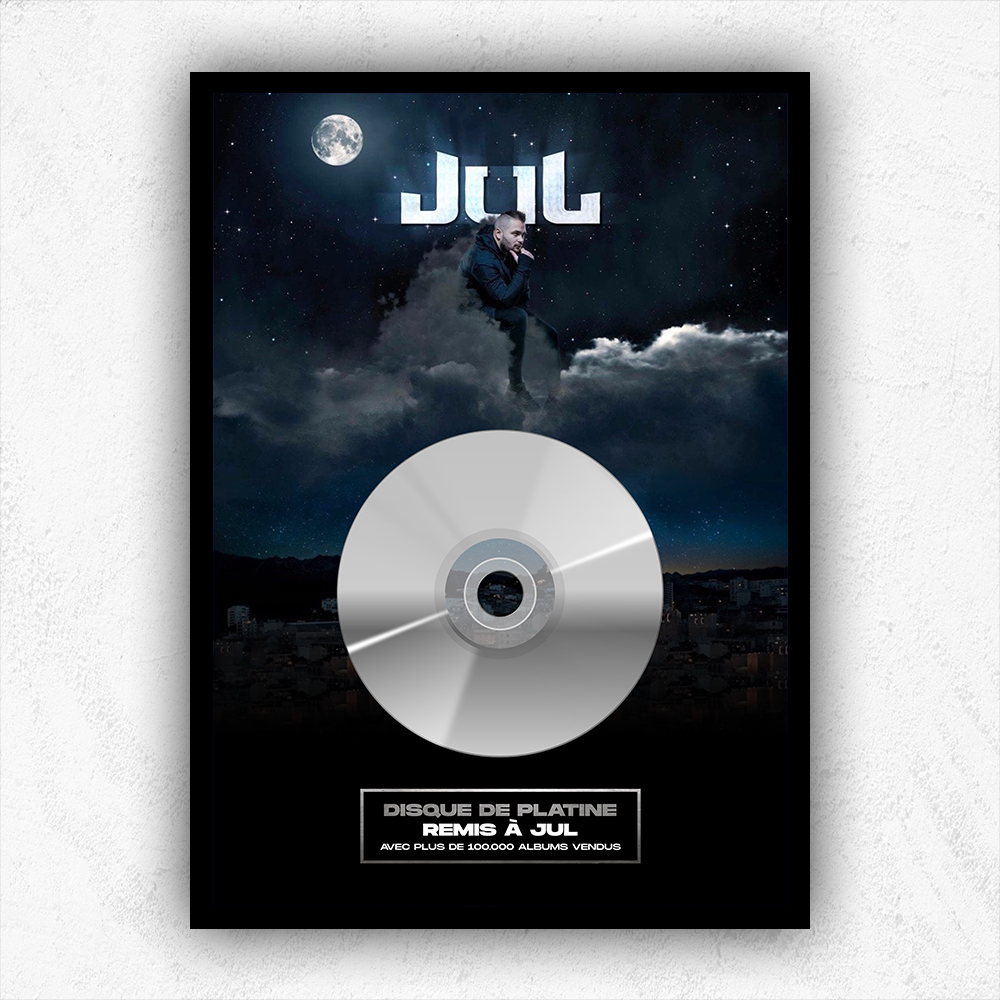 Jul Disque Disque d'or Jul - La tête dans les nuages – T Certif